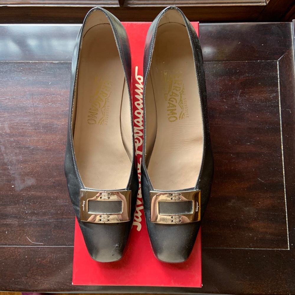 Ferragamo "Jean" Heels